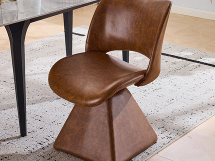 Modern Swivel Dining Chair With High Back
