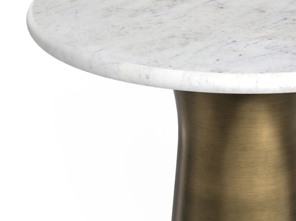Nicollette - Side Table - Antique Brass
