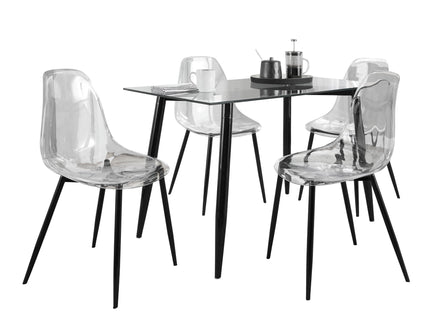 Clara - 5 Piece Mid Century Modern Dining Set