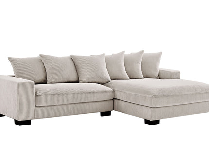 Luxe - Oversized 2 Piece Sectional Couches For Living Room, L Shaped Sofa With Chaise