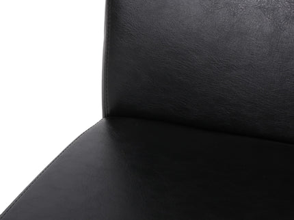 Contemporary Dining Chair With Rubberwood Legs (Set of 2)
