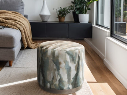 Oval Accent Ottoman - Multi