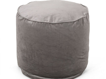 Shimon - Cylinder Pouf Ottoman And Floor Cushion