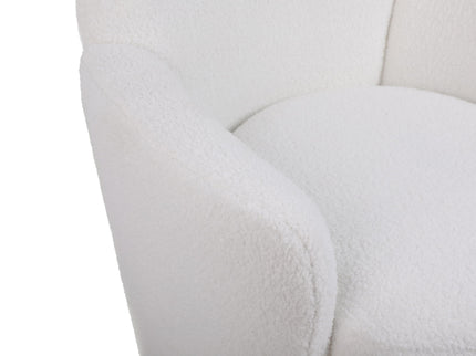 Teddy Swivel Barrel Chair, Swivel Accent Chairs Armchair For Living Room