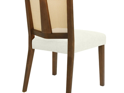 Mid Century Rattan Dining Chair Without Arms Set