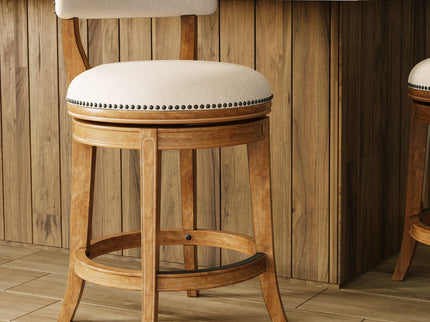Stool & Upholstered Seat And Back
