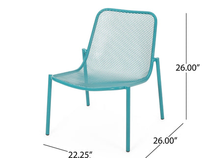Outdoor Iron Chair With Design