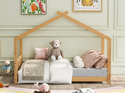 House Platform Bed With Headboard And Footboard, Roof Design