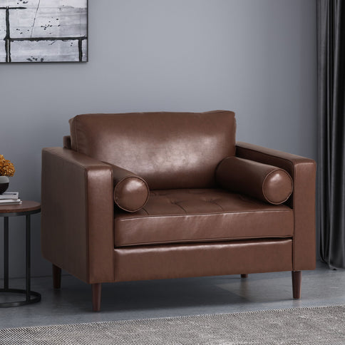 Sophisticated Club Chair With Relaxing Comfor