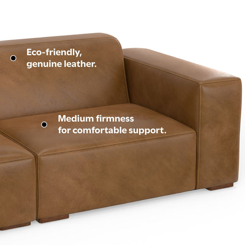 Rex - Handcrafted Sectional Sofa And Ottoman