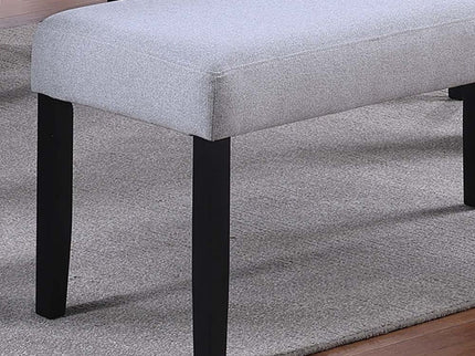 Contemporary Dining Bench Soft Upholstered