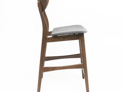 Elegant Counter Height Chair With Cushioned Seat