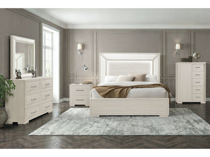 Ciara - Upholstered Mirror - Beige