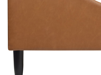 Aspen - Vertical Tufted Modern Headboard Platform Bed Set