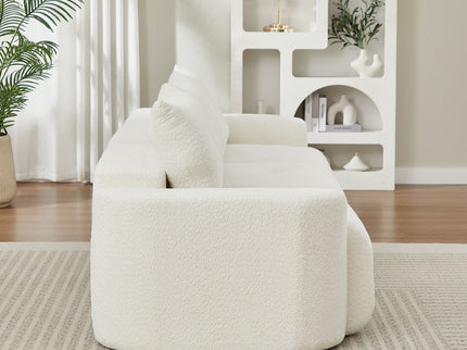 3 Seater With Thickened Armrests Sofa For Living Room