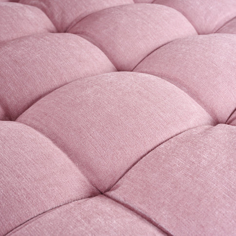 Modern Chaise Lounge Upholstered Sofa Couch With Tufted Seat And Detachable Pillows For Living Room