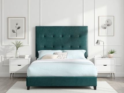Tufted Upholstered Platform Bed