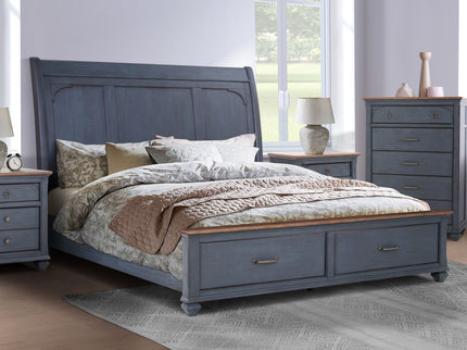 Sleigh Bed & USB Ports