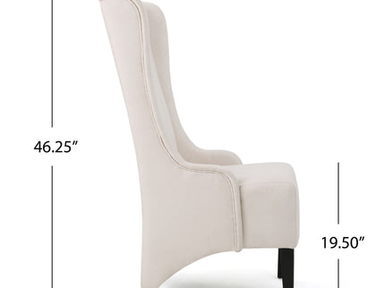 Alight - Upholstered Dining Chair With High Back And Birch Wood Legs (Set of 2)