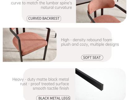 Dining Arm Chairs (Set of 2)
