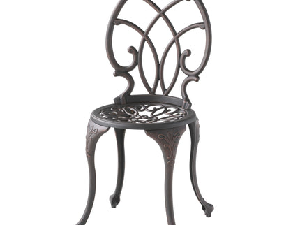 Charleston 3 Pieces Cast Bistro Set - Copper
