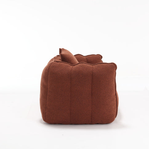 Cozy Beanbag Chair With High Resilience Foam Core For 2