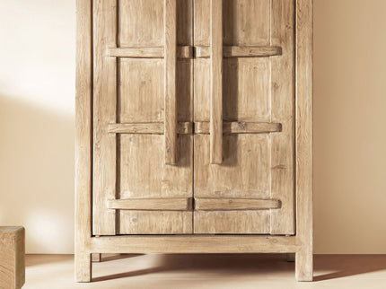 Rowan - Storage Cabinet With Double Doors - Natural