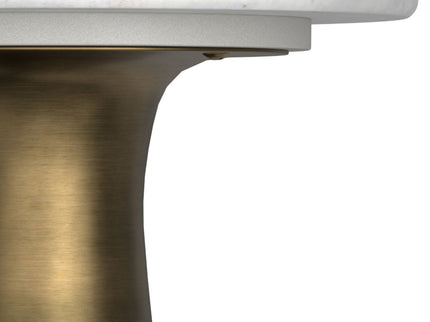 Nicollette - Side Table - Antique Brass