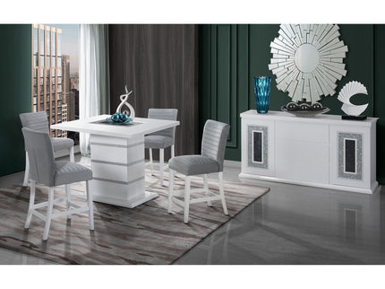 Ariya - 5 Pieces Bar Table And Bar Stool Set