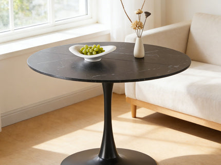 Round Tulip Table, Pedestal Design