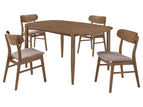Dark Brown / 5 Pc. Table, 4 Chairs