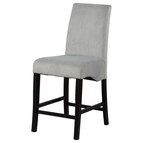 Upholstered Counter Stools (Set of 2) - Gray