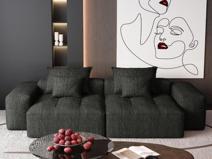 Modern Oversized Diy Combination Modular Sectional Sofa With Pillows