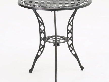 Bono Metal Bistro Set - Black