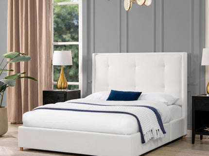 Miramar - Cushion Back Headboard Platform Bed Frame
