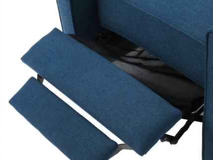 Upholstered Push Back Recliner Chair For Living Room