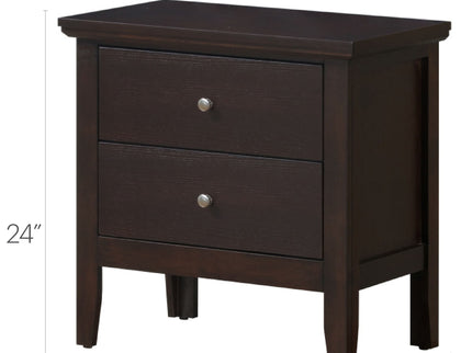 English Dovetailed Drawers Nightstand