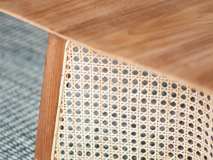 Teak Coffee Table - Natural Wood / Brown