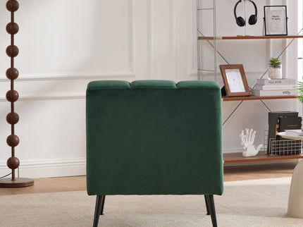 Upholstered Armless Chair For Living Room