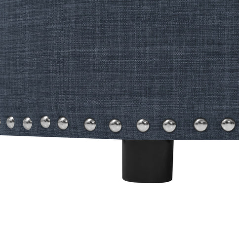 Tufted Storage Ottoman With Upholstery