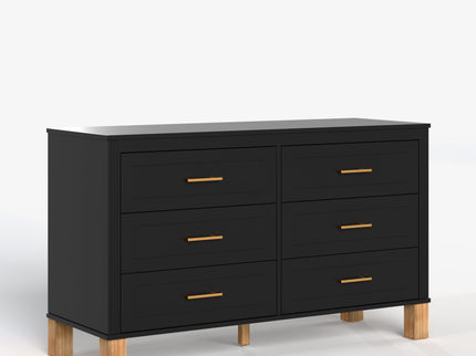 6 Drawer Double Dresser