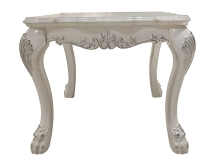Dresden - End Table - Bone White