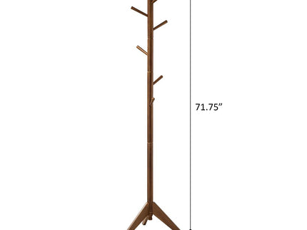 6 Hook Coat Rack With Rotating Top