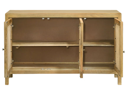 Ashton - 3 Door Accent Cabinet - Natural