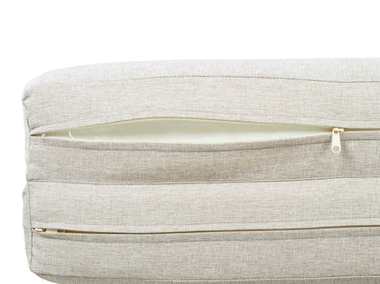Outdoor Chaise Lounge Cushion Only, Water-Resistant Patio Lounge Chair Cushion With Removable Cover