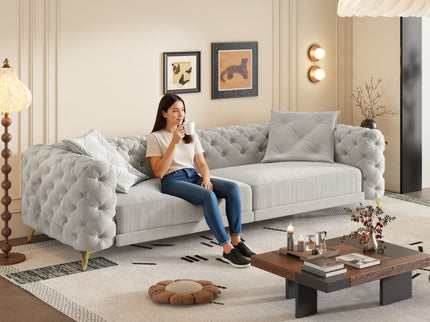 3-In-1 Convertible Sleeper Sofa