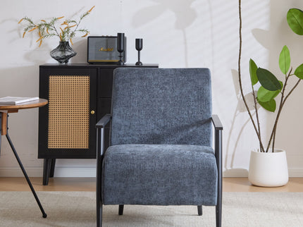 Modern Lounge Chair With Upholstery