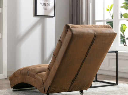 Massage Chaise Lounge Indoor With Remote Control, Ergonomic Electric Massage Lounger