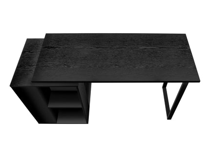 Computer Desk, Home Office, Left, Right Set-Up, Storage Shelves, Work, Laptop, Contemporary, Modern