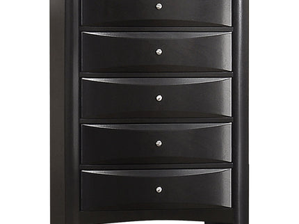 Palamino - 5 Piece Eastern King Bedroom Set - Black
